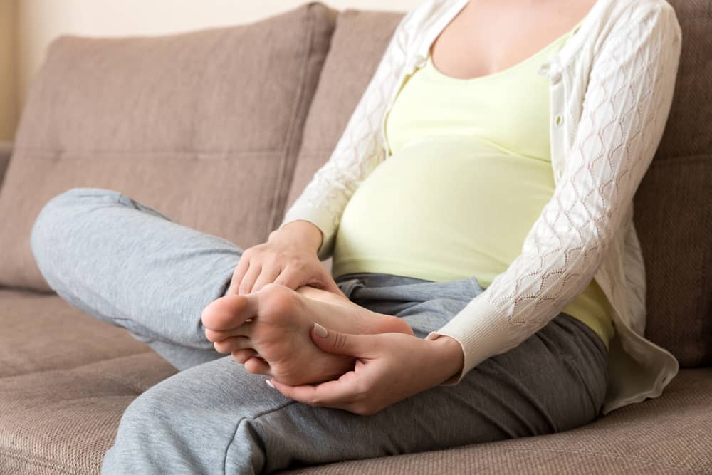 kaki kram saat hamil