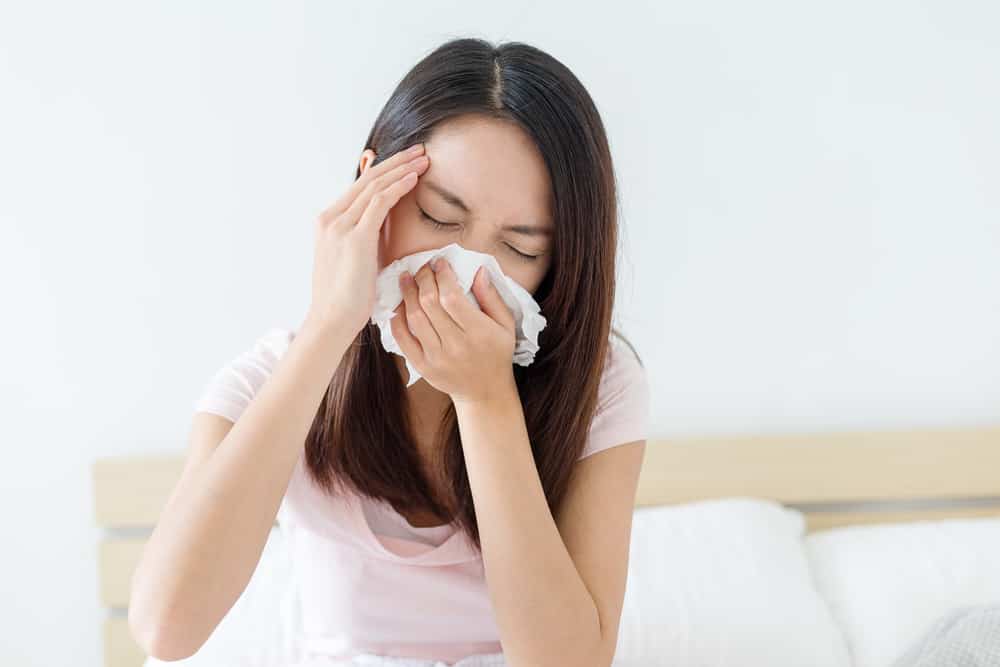 Penyakit penyumbatan saluran pernapasan yang disebabkan oleh reaksi alergi disebut