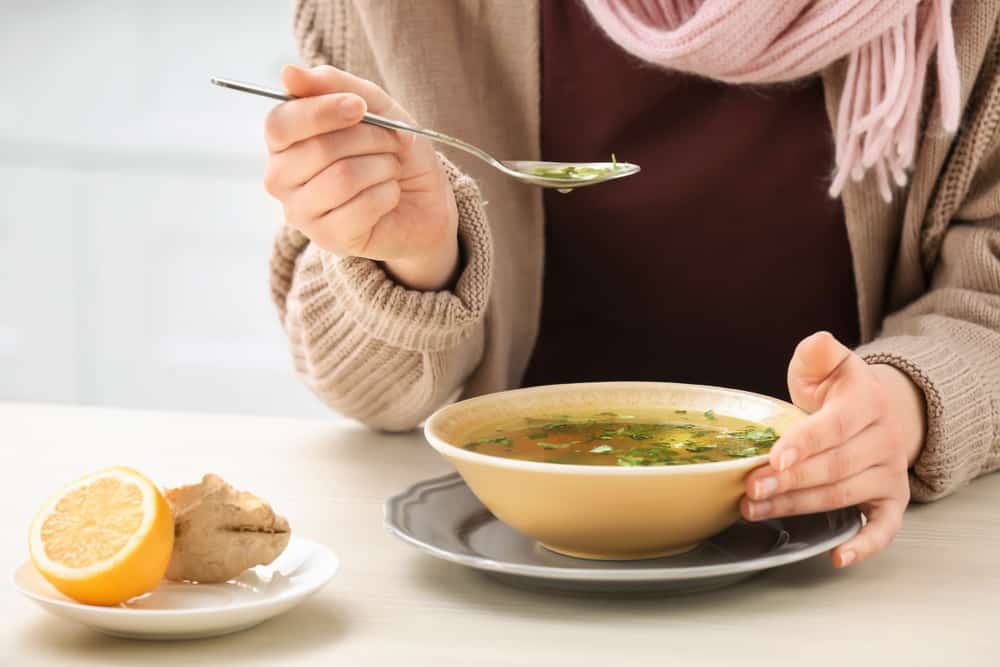 9 Makanan yang Baik Dikonsumsi Saat Flu