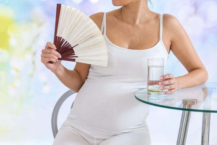 mengatasi kepanasan saat hamil