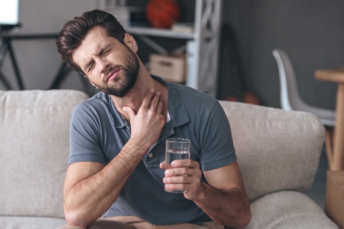 kenapa flu ditandai dengan sakit menelan