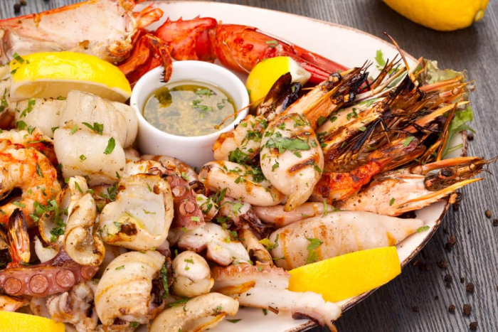 seafood yang mengandung kolesterol