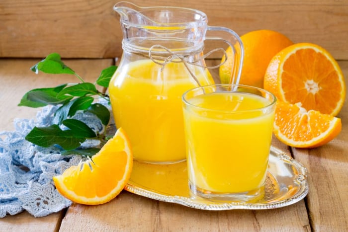 memilih jus jeruk sehat