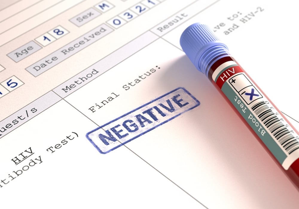 arti hasil tes HIV negatif