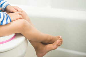 latihan menggunakan toilet
