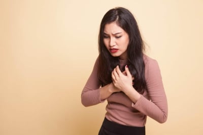 pH tubuh asam sesak napas dada sakit