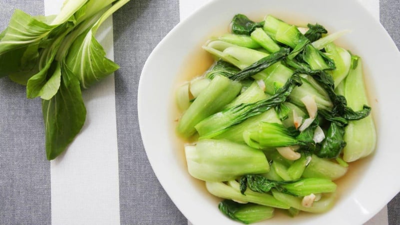 sayur pakcoy bok choy