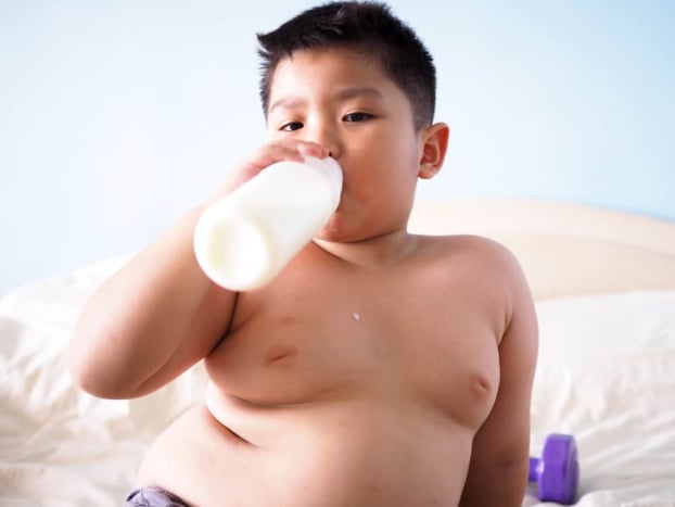 anak obesitas minum susu