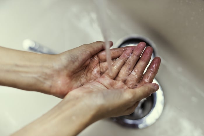 cuci tangan virus influenza penyebab flu