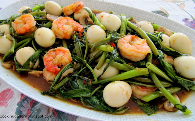 kangkung tauco