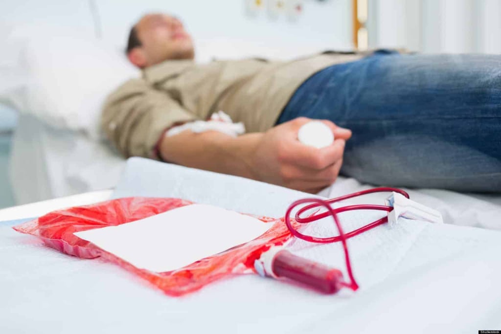 Penularan hepatitis B melalui transfusi darah