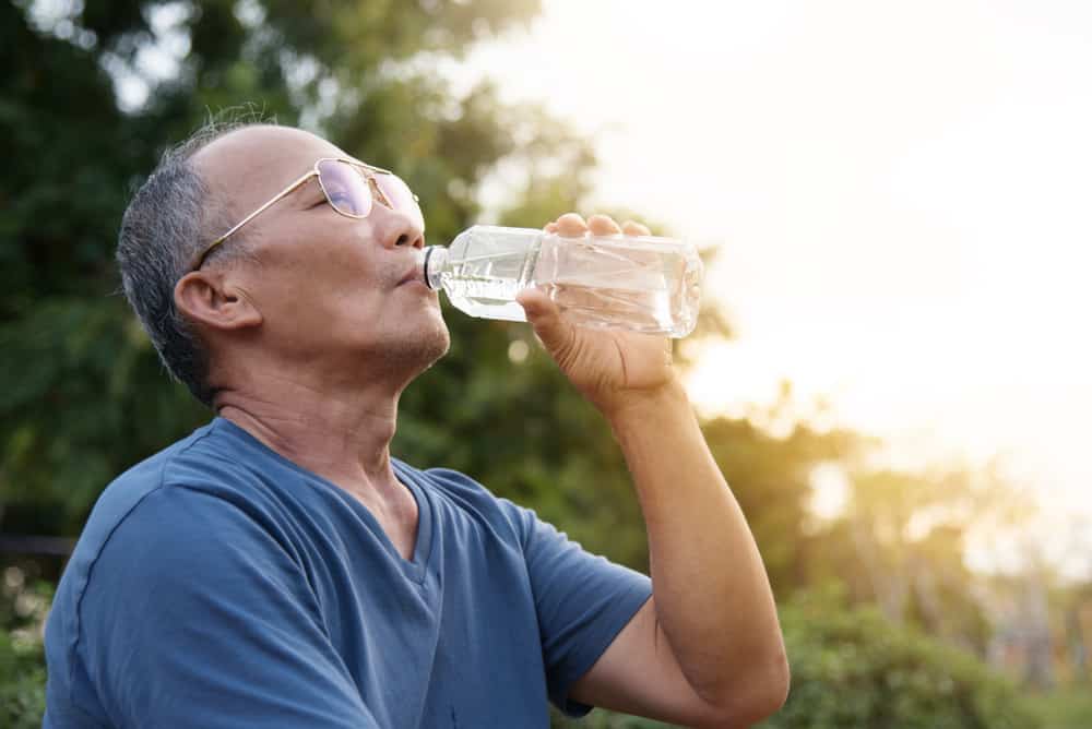 minum air putih mencegah flu