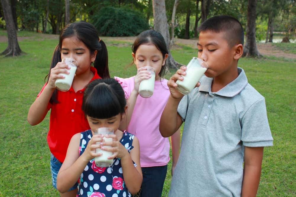 Adakah Perbedaan pada Tumbuh Kembang si Kecil Minum Susu Sapi dan Soya?