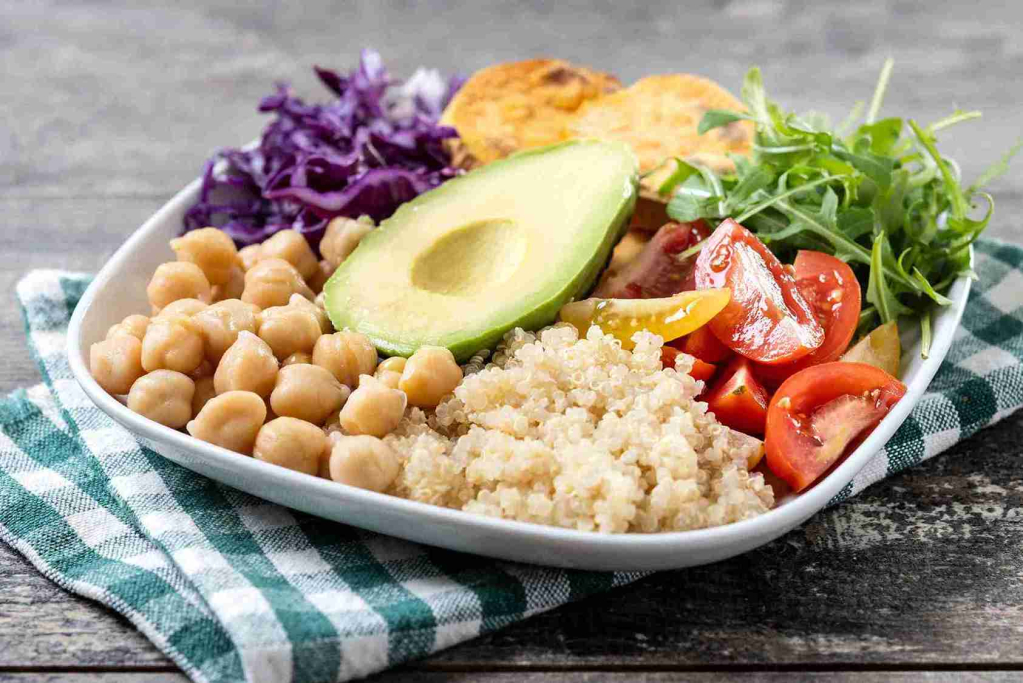 Chicken quinoa bowl