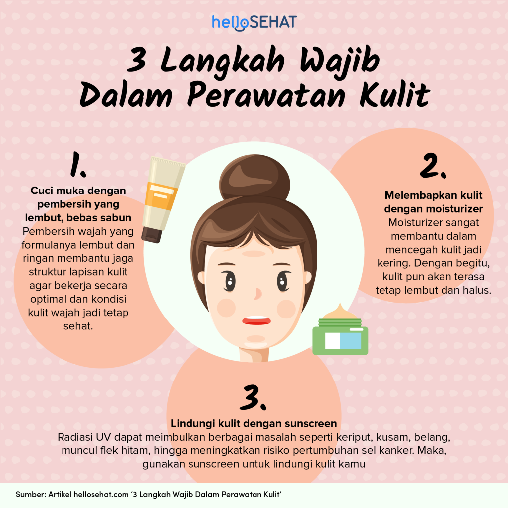 10 Cara Penting Menjaga Kesehatan Kulit Hello Sehat