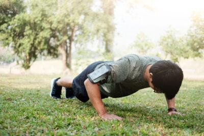 cara membentuk otot dengan push up