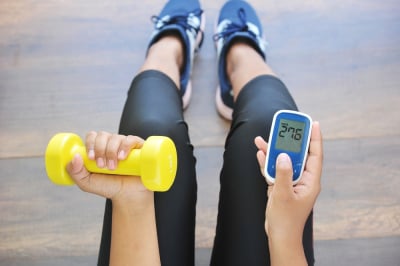Olahraga angkat beban diabetes menaikkan berat badan