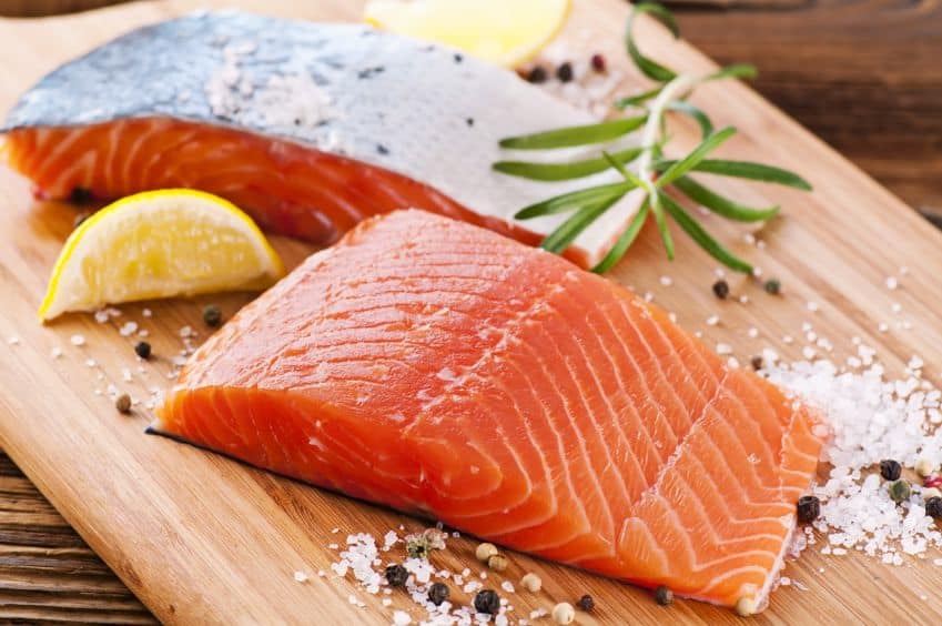 ikan salmon, makanan yang mengandung selenium