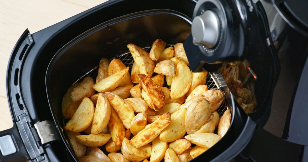 fungsi air fryer untuk memasak kentang