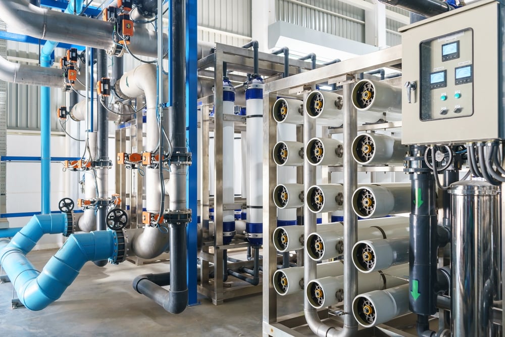 proses reverse osmosis pada air farmasi