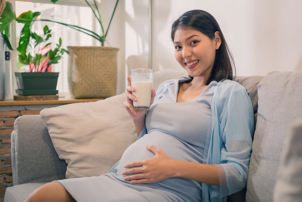 susu ibu hamil rendah lemak