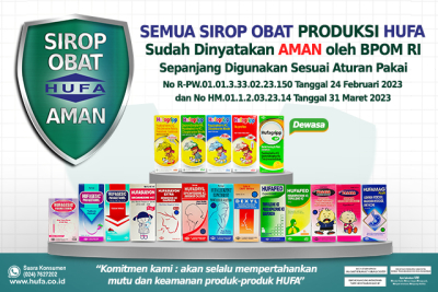 BPOM Dan Kemenkes Sepakat Sirop Obat Untuk Anak Aman Digunakan