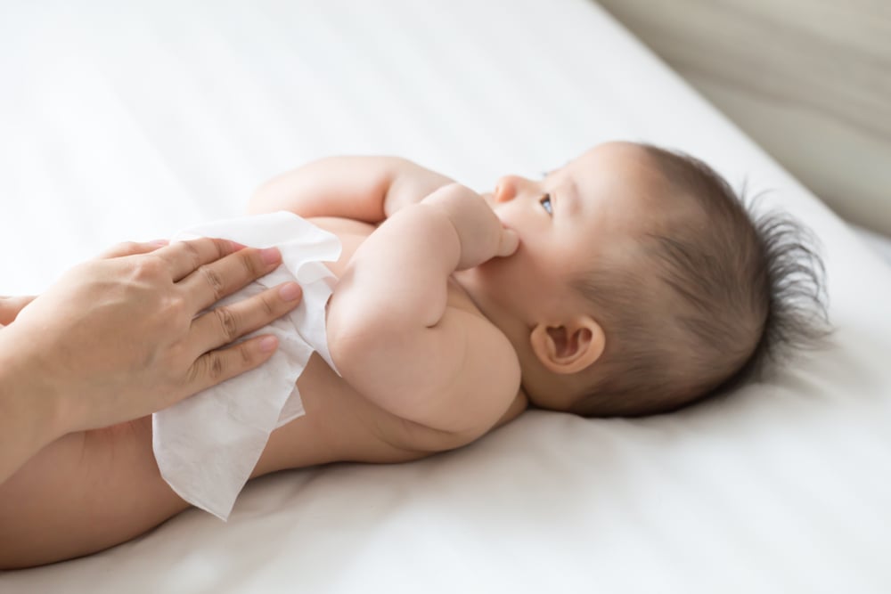 tisu basah yang aman untuk bayi