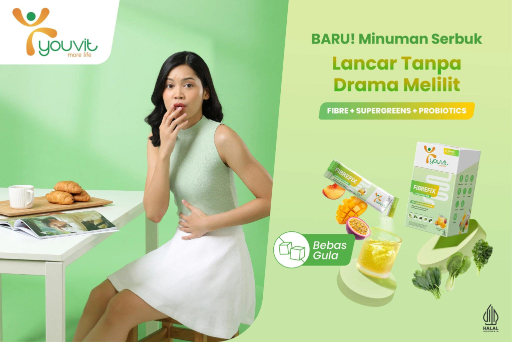 Banner Youvit Powder Drink FibreFix