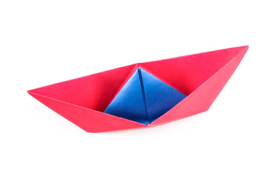 Origami kapal laut