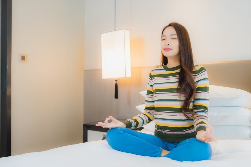 cara meditasi sebelum tidur