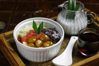 bubur sumsum ketan hitam