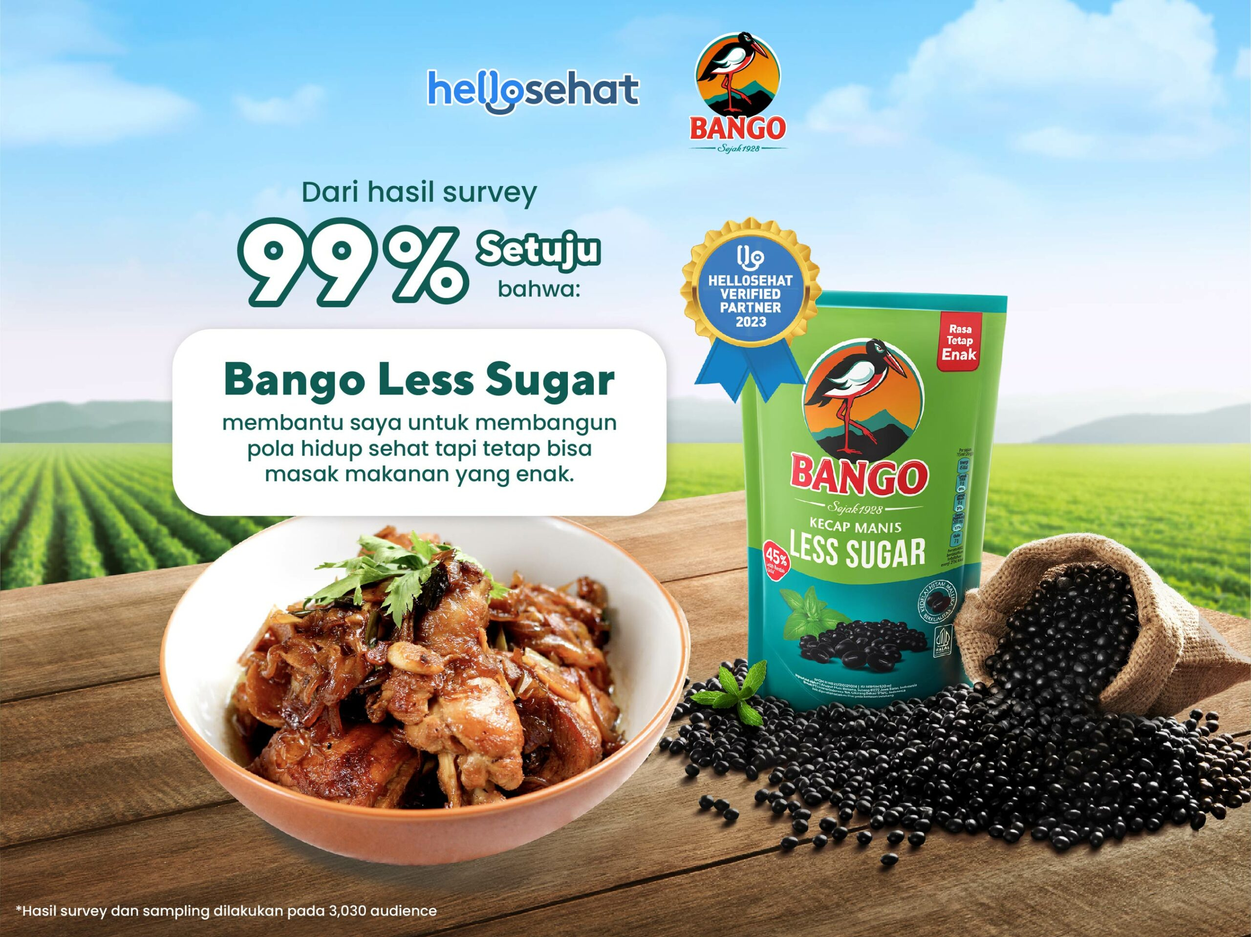 Bango Less Sugar