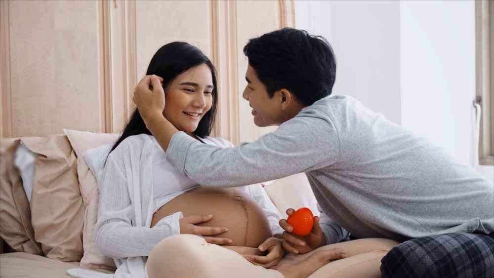 manfaat berhubungan saat hamil trimester 3