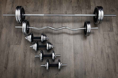 Perbedaan ukuran dumbbell dan barbel