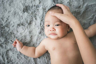 bentuk kepala bayi normal