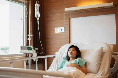 anak dirawat di rumah sakit