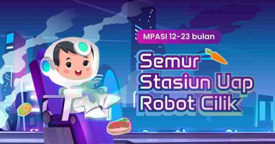 Semur Stasiun Uap Robot Cilik