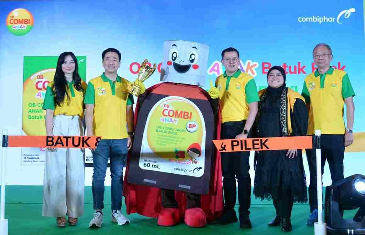 Combiphar Hadirkan Inovasi Obat OB Combi Anak Batuk Pilek