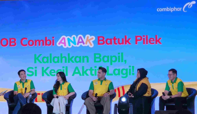 Combiphar Hadirkan Inovasi Obat OB Combi Anak Batuk Pilek