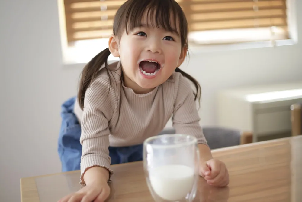 gula pada susu anak